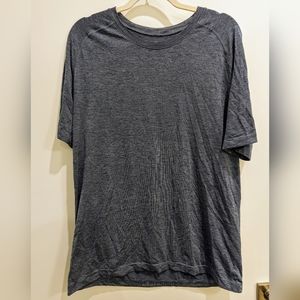 Lululemon "Live in Practice" T-Shirt in Blue, Size Large